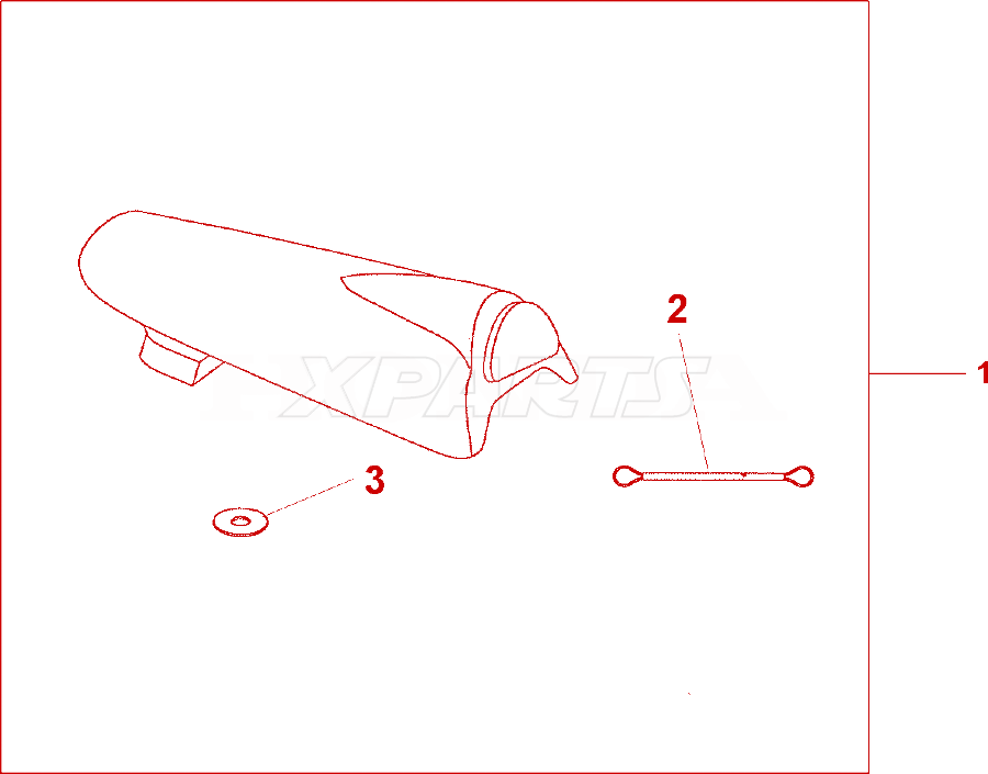 Billede af WASHER,PLAIN,4MM