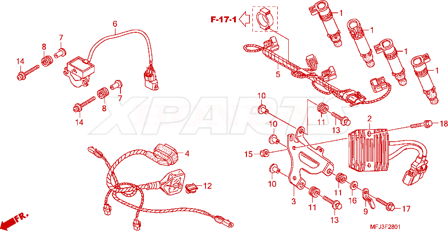 Billede af COLLAR RR FENDER