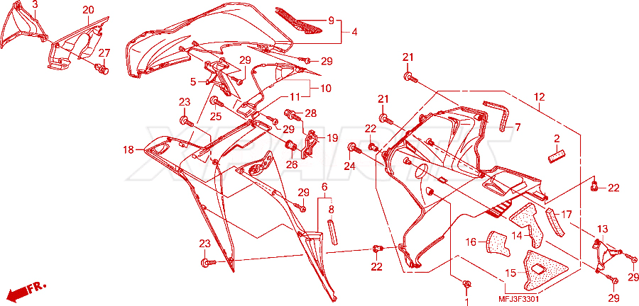 Billede af RUBBER R,MIDDLE C