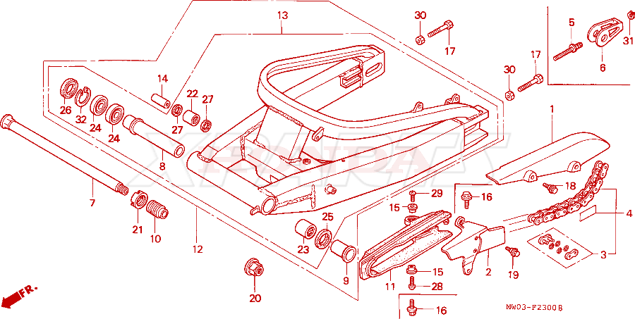 Billede af BOLT,FLANGE 6MM