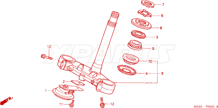 Billede af BOLT,FLANGE,8X35