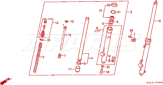 Billede af SEAL SET,FR.FORK