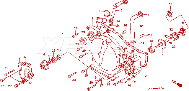 Bild von SEAL,WATER PUMP