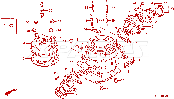 Billede af REED VALVE ASSY