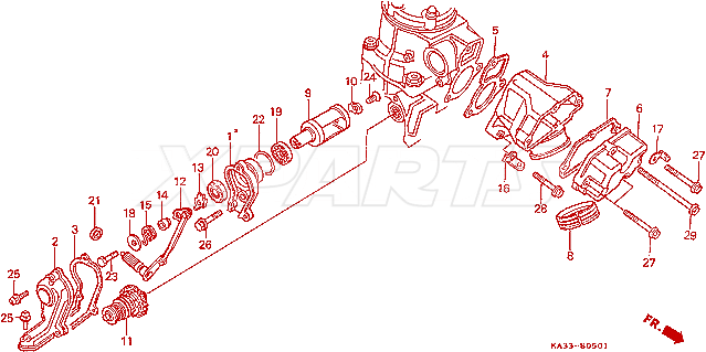 Billede af BOLT,FLANGE,6X85