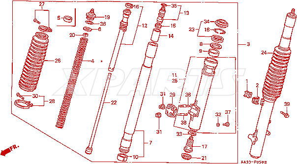 Billede af SEAL SET,FR.FORK