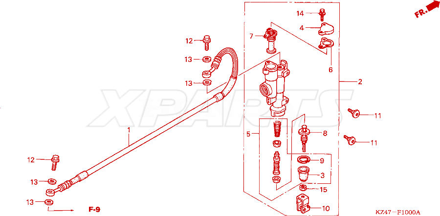 Billede af PUSH ROD COMP.