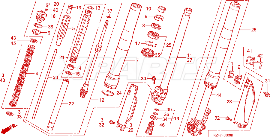 Bild von CLAMPER B,FR BRK