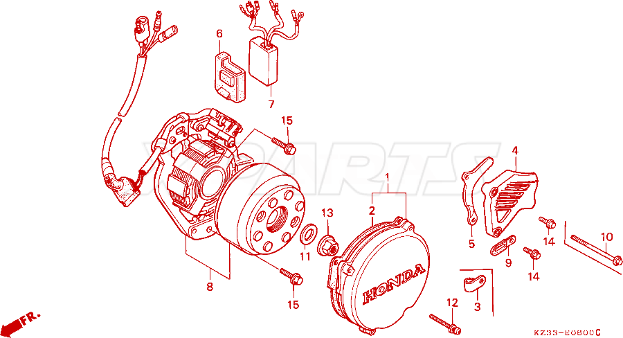 Billede af COVER,DRIVE SPRKT