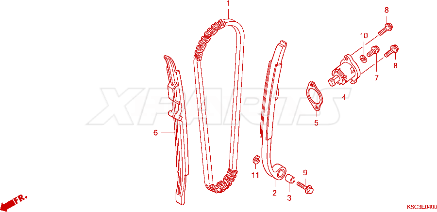 Billede af LIFTER ASSY,TENSI