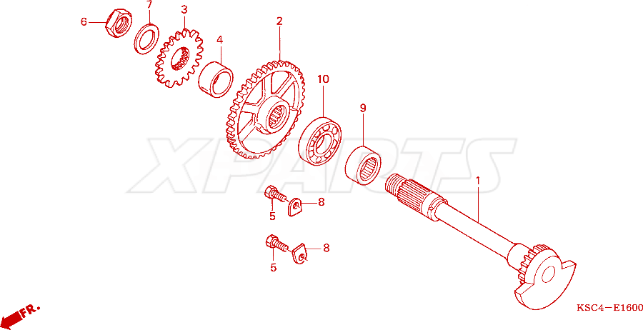 Billede af BEARING,BALL RADI