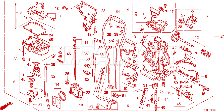 Billede af GASKET,FLOAT CHAM