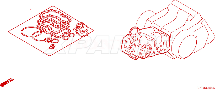 Billede af GASKET,EX.PIPE