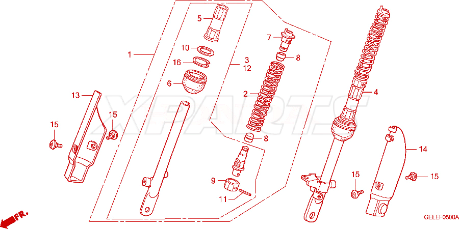 Billede af DUST SEAL,FR.FORK