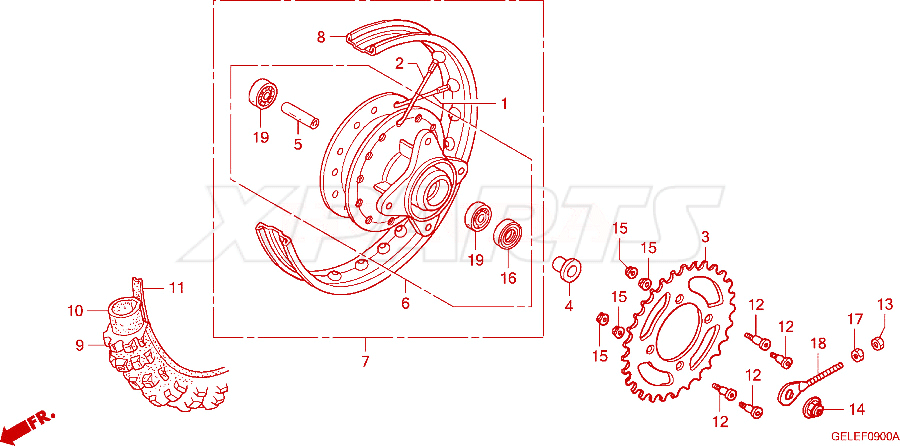 Billede af OIL SEAL,18X32X8
