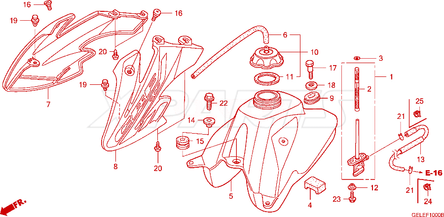Billede af CLIP,MUDGUARD