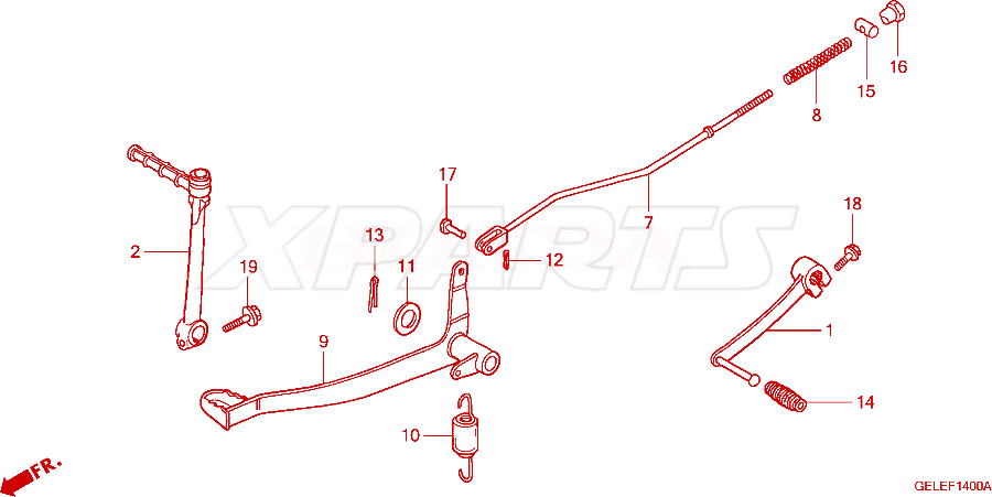 Billede af RUB.,CHANGE PEDAL