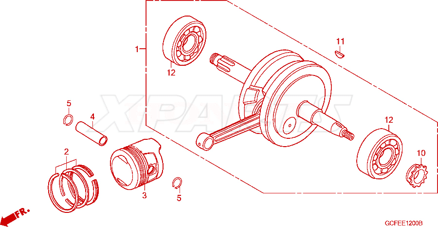 Billede af PIN,PISTON