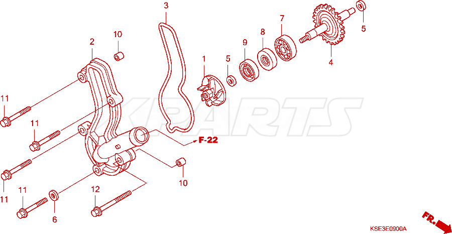 Billede af IMPELLER,W/PUMP