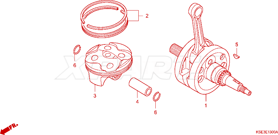 Billede af PIN,PISTON