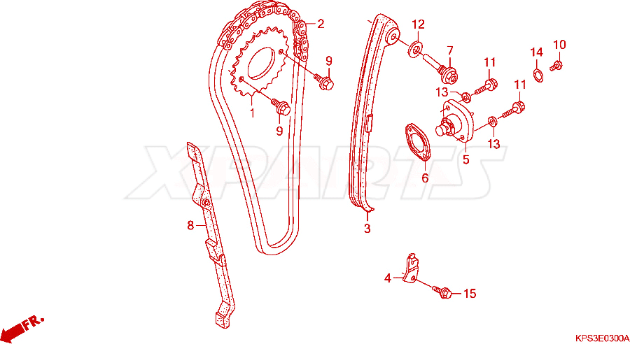 Billede af (90005-KY7-000) SCREW,PAN 6X6