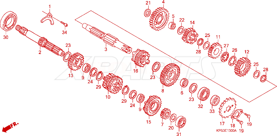 Billede af PLATE A2,FIXING
