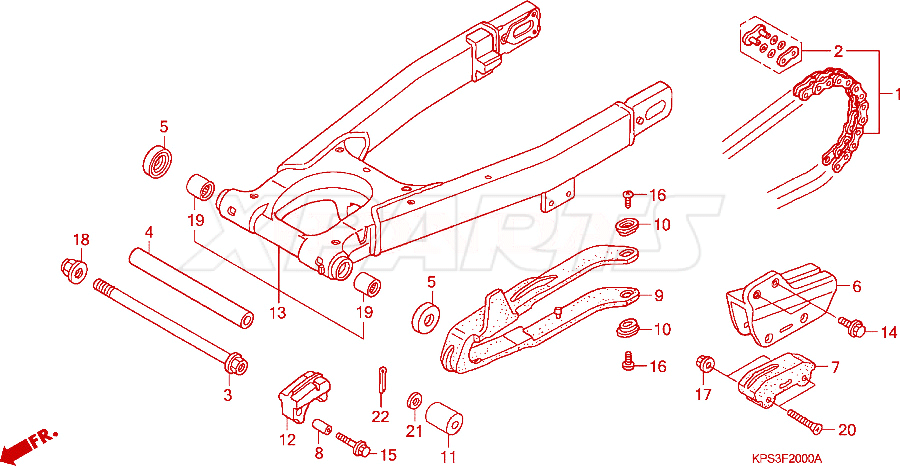 Billede af SLIDER,CHAIN LOWE