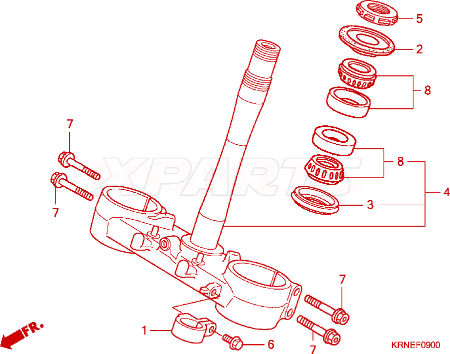 Billede af GUIDE,FR BRK HOSE