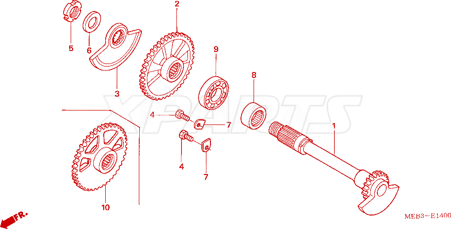 Billede af NUT,LOCK,14MM