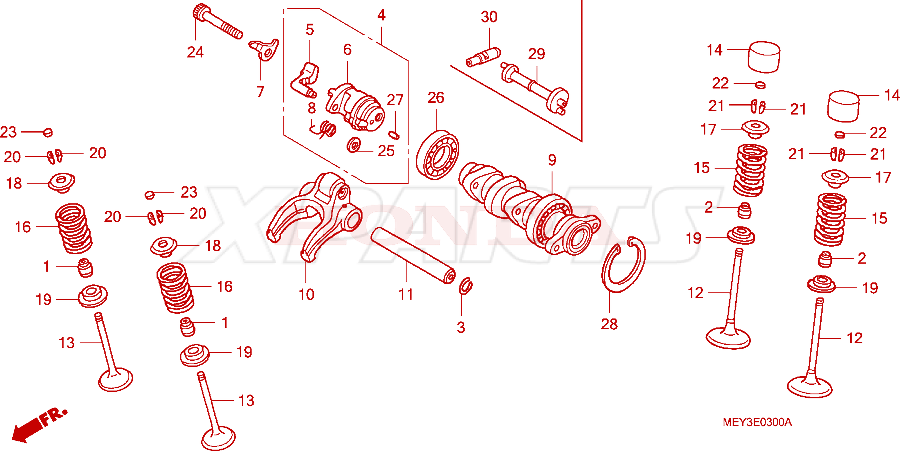 Billede af VALVE,EXHAUST