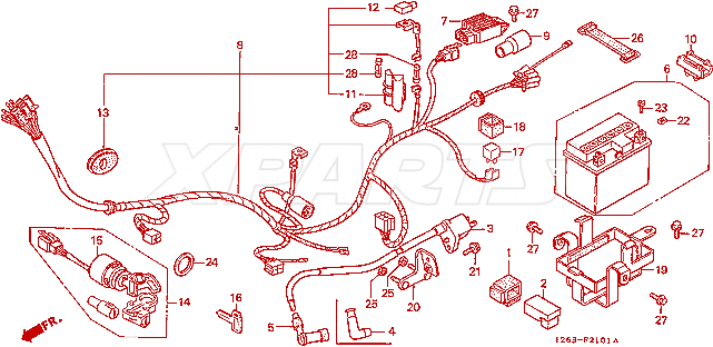 Billede af GROMMET,HARNESS