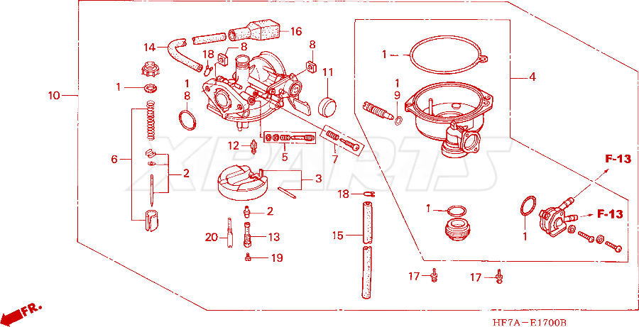 Billede af GASKET SET