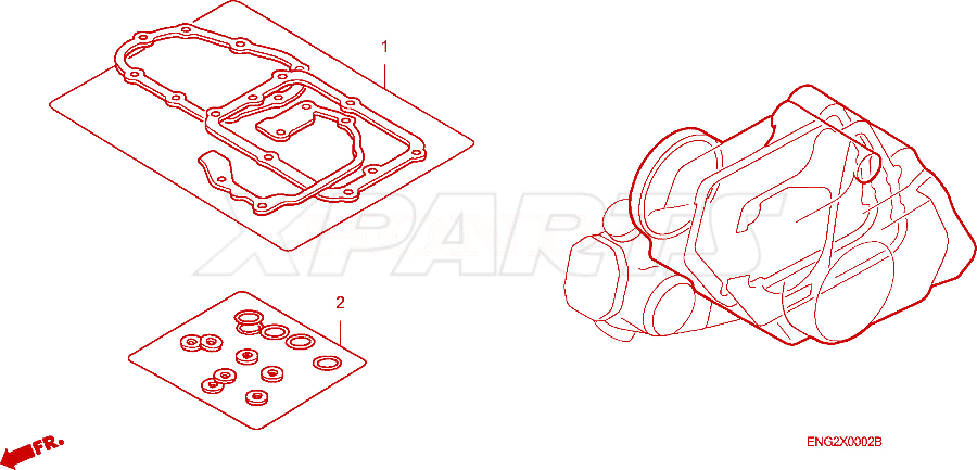 Billede af GSKT,L CRANK CASE
