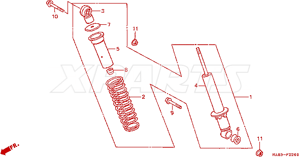 Billede af BOLT,FLANGE,10X48