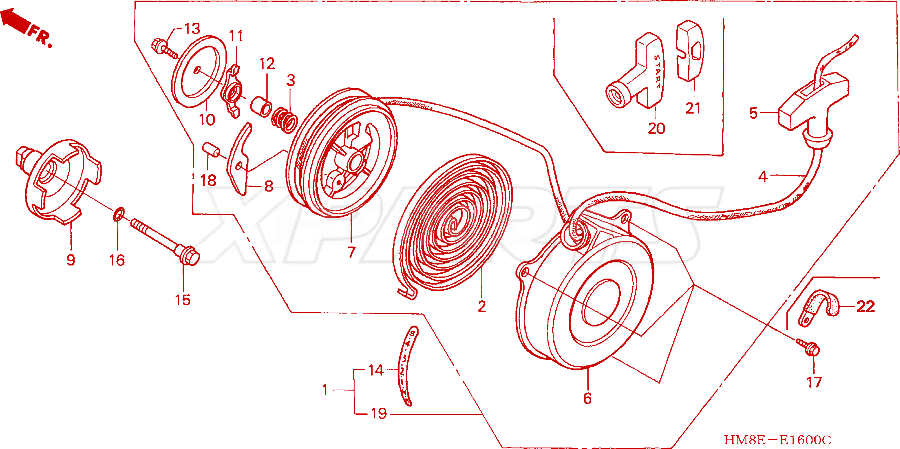 Billede af REEL,RECOIL START