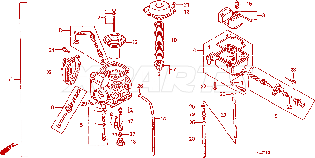 Billede af GASKET SET