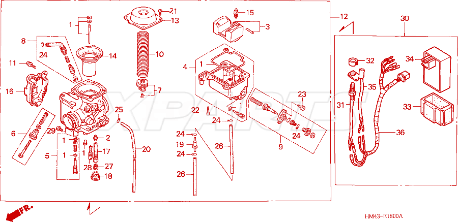 Billede af VALVE SET,STARTER