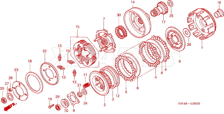 Billede af LOCK NUT,20MM