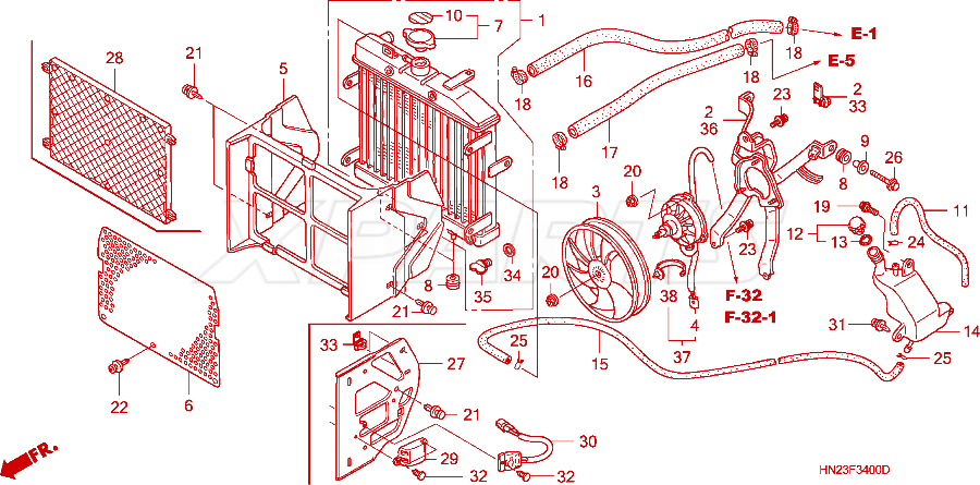 Billede af CLIP,DRIVE CHAIN