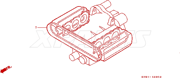 Billede af GASKET,HEAD COVER