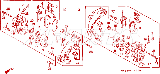 Billede af PAD SET,FR.