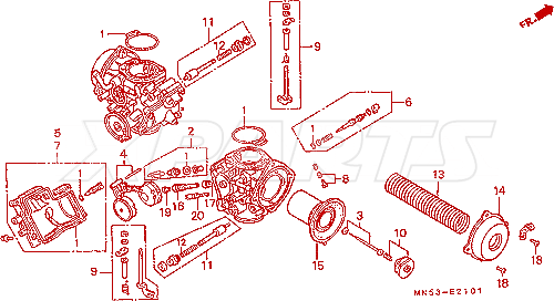 Billede af GASKET SET