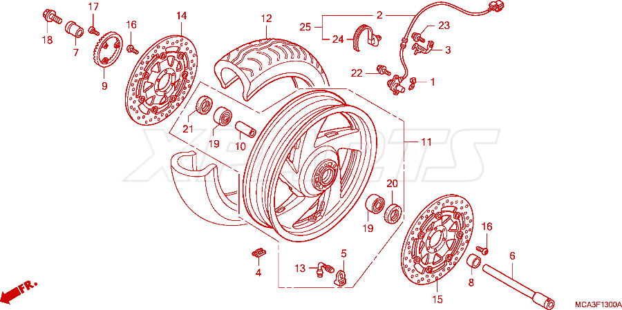 Bild von BRG,BALL RADIAL 6