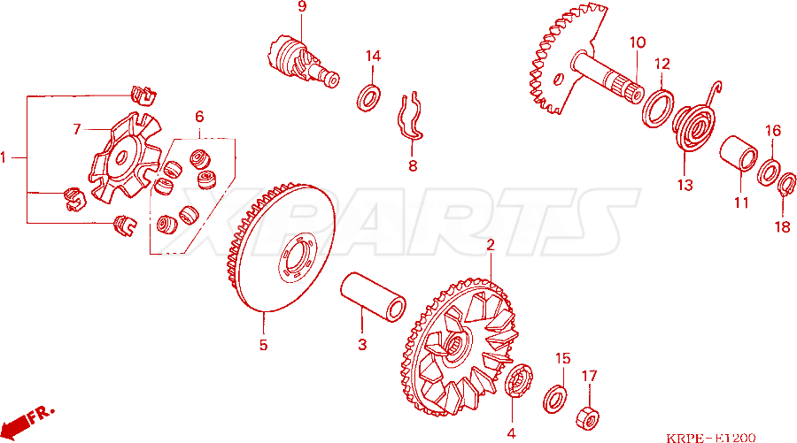 Billede af WASHER,SPECIAL 12