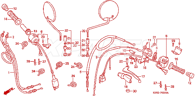 Billede af PIPE,THROTTLE GRI