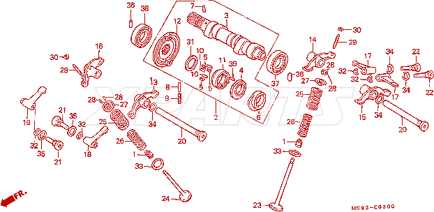 Billede af PLATE DECOMP CAM