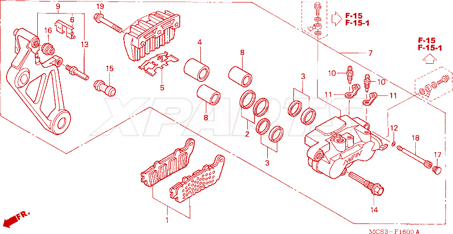 Billede af PAD SET,RR