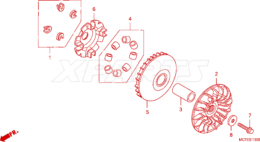 Billede af WASHER,12.5X38X5