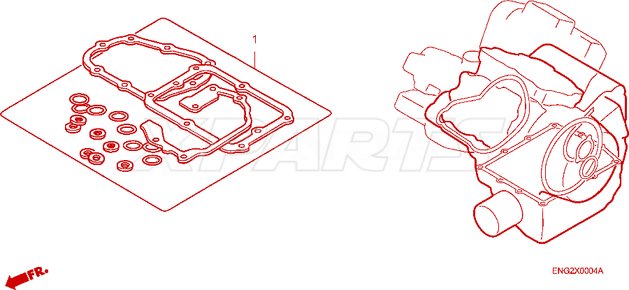 Bild von GASKET,L COVER