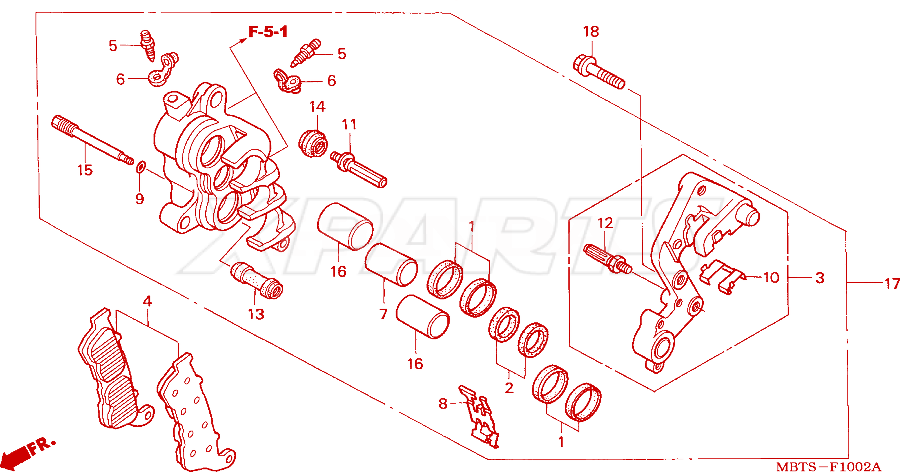 Billede af PAD SET,FR